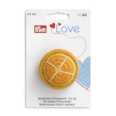 Prym Love | Pin Cushion / Fixing Weight: Orange | 610330