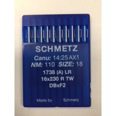 Schmetz Industrial Needles: 1738 (A) LR 110/18 (10 pack)