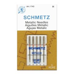 Schmetz | Metallic Needles | 80/12 (5 Pack)