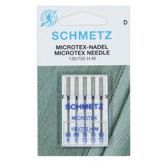Schmetz | Microtex Needles | 60-80 (Mixed 5 Pack)