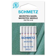 Schmetz | Microtex Needles | 80/12 (5 Pack)