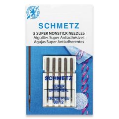 Schmetz | Super Universal (Non-Stick) Needles | 80/12 (5 Pack)