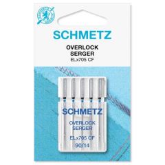 Schmetz | ELx705 CF Overlock Needles | 90/14 (5 Pack)