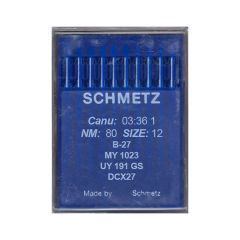 Schmetz Industrial Needles: B-27 80/12 (10 pack)