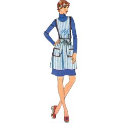 Simplicity Pattern | S3051 A | Misses' Apron in Two Lengths