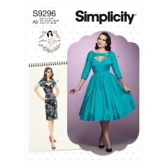 Simplicity Pattern | S9296 E5 | Misses' Dress