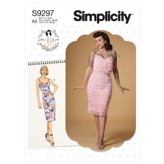 Simplicity Pattern | S9297 E5 | Misses' Dress