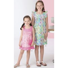 Simplicity Pattern | 2241 K5 | Learn to Sew Child's and Girl's Dresses