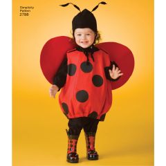 Simplicity Pattern | 2788 A | Toddler Costumes