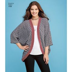 Simplicity Pattern | 1108 A | Women's Kimono's in Different Styles