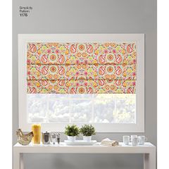 Simplicity Pattern | 1176 OS | Window Treatments