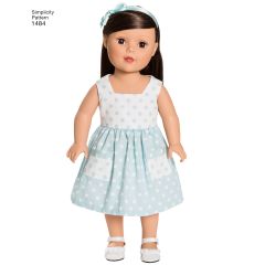 Simplicity Pattern | 1484 OS | 18" Doll Clothes