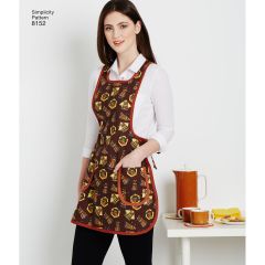 Simplicity Pattern | 8152 A | Women's Vintage 1970's Aprons