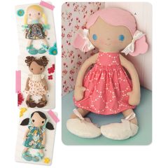 Simplicity Pattern | 8539 OS | 15" Stuffed Dolls and Clothes