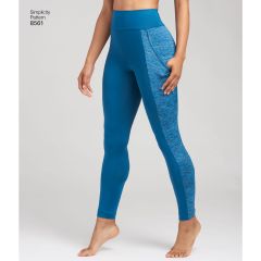 Simplicity Pattern | 8561 AA | Women’s Leggings