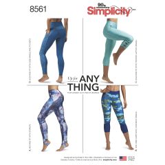 Simplicity Pattern | 8561 BB | Women’s Leggings