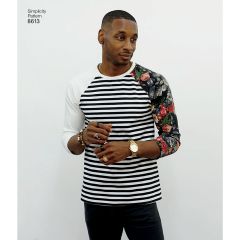 Simplicity Pattern | 8613 A | Men's Knit Top by Mimi G