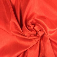 Polyester Satin-Backed Dupion: Red (22408)
