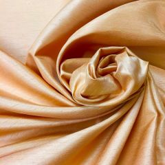 Polyester Satin-Backed Dupion: Gold (24151)