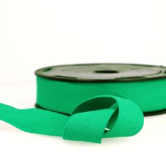 Stephanoise | 25mm Cotton Twill Tape | Dark Green: 25m Reel