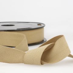 Stephanoise | 25mm Cotton Twill Tape | Linen: 25m Reel