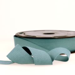 Stephanoise | 25mm Cotton Twill Tape | Mineral Blue: 25m Reel