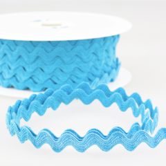 Stephanoise | Cotton Ric Rac | 10mm: Turquoise