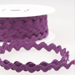 Stephanoise | Cotton Ric Rac | 10mm: Violet