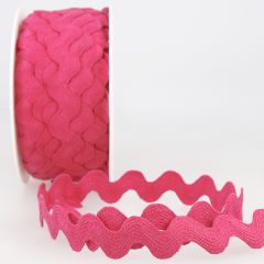 Stephanoise | Cotton Ric Rac | 18mm: Fuchsia