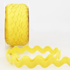 Stephanoise | Cotton Ric Rac | 18mm: Yellow