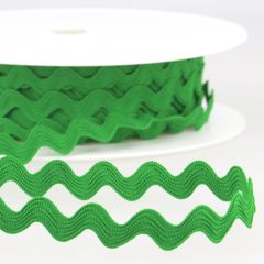 Stephanoise | Polyester Ric Rac | 13mm: Dark Green