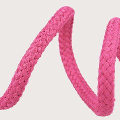 Stephanoise | Braided Cord | 8mm: Raspberry