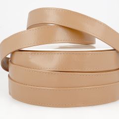 Stephanoise | 25mm Faux Leather Webbing | Linen: 10m Reel