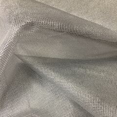 Lurex Metallic Effect Netting: Silver (00473)