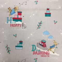 Peter Rabbit Christmas - Letters Grey (25111)