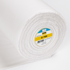 Vlieseline | G700 Fusible Cotton Woven Interfacing: White | per metre