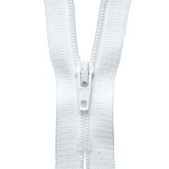 YKK | Dress Zip: 503 White | 25cm